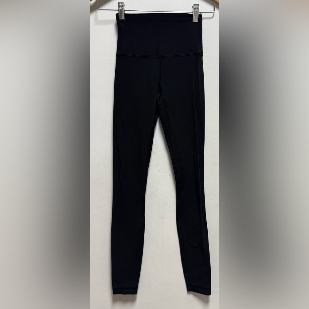 lululemon athletica High-Rise Pants in black, known for their buttery-soft Nulu